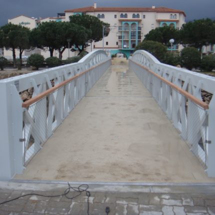 Passerelle d'Argelès sur Mer (66700)